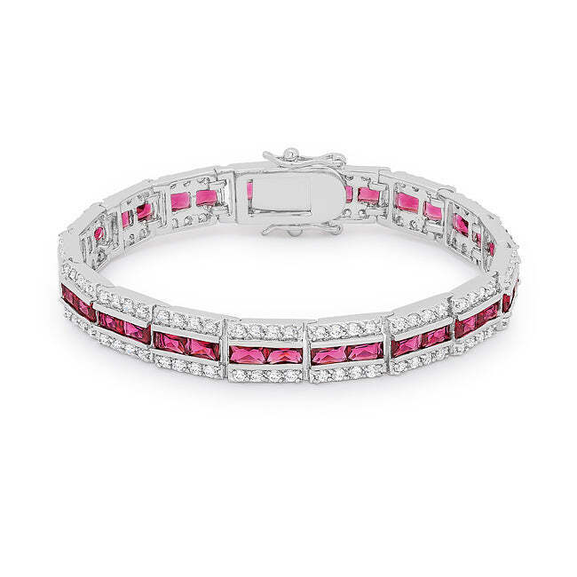 Balboa Red Cubic Zirconia Bracelet 98$